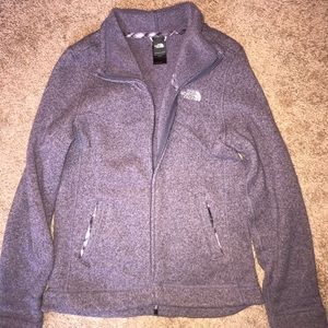 Purple women’s North Face jacket